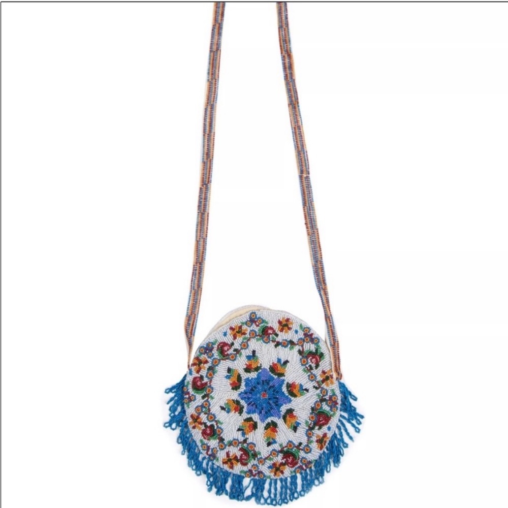 LOVESHACKFANCY beaded bag new with tags